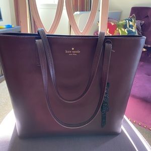 Kate spade Lawton way tote in deep purple